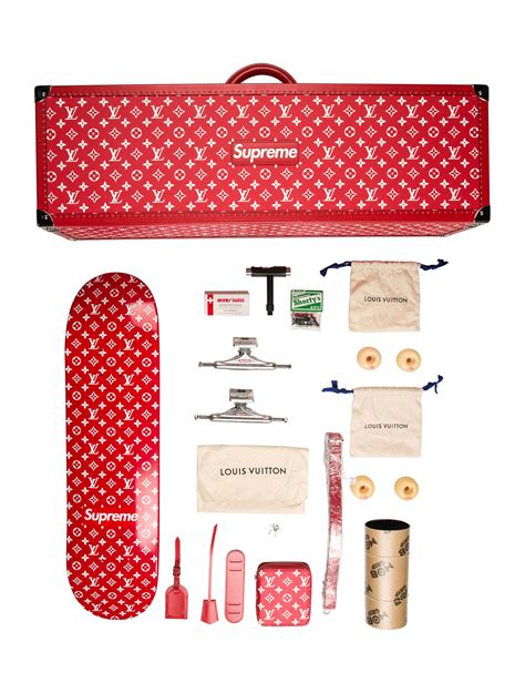 supreme skate board lv replica|skateboard deck monogram.